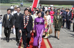 Chủ tịch nước Trương Tấn Sang hội đàm với Tổng thống Indonesia 